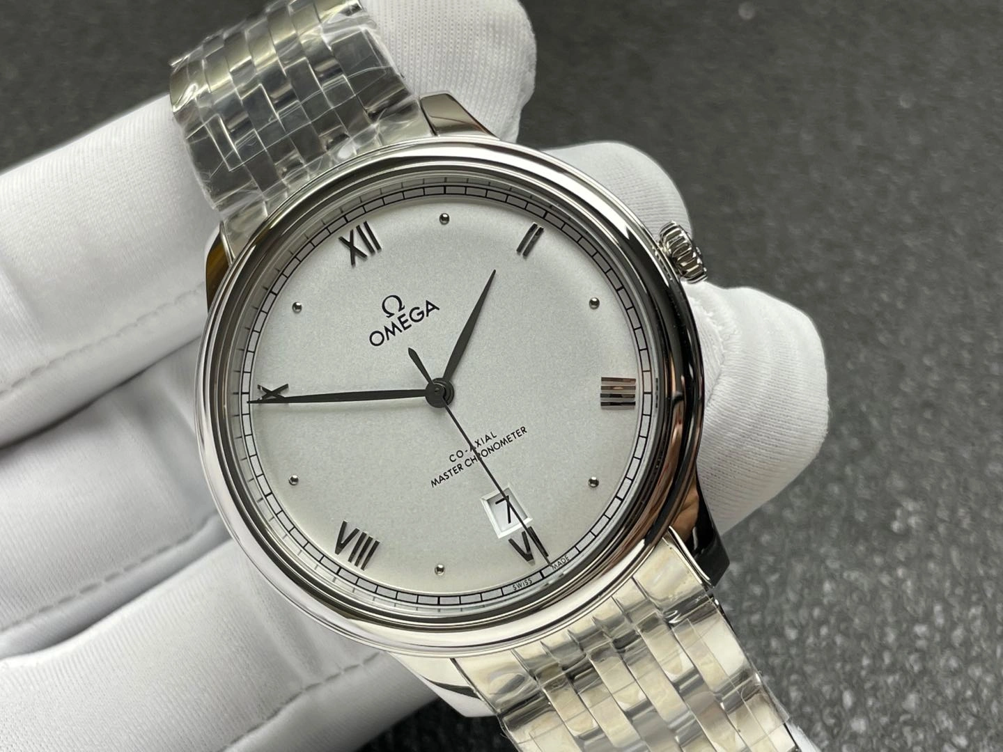 Seasonal CBD Factory Omega De Ville Prestige 40mm Silver Dial (434.10.40.20.02.001) 1:1 Super Clone – DD8800 Movement 341